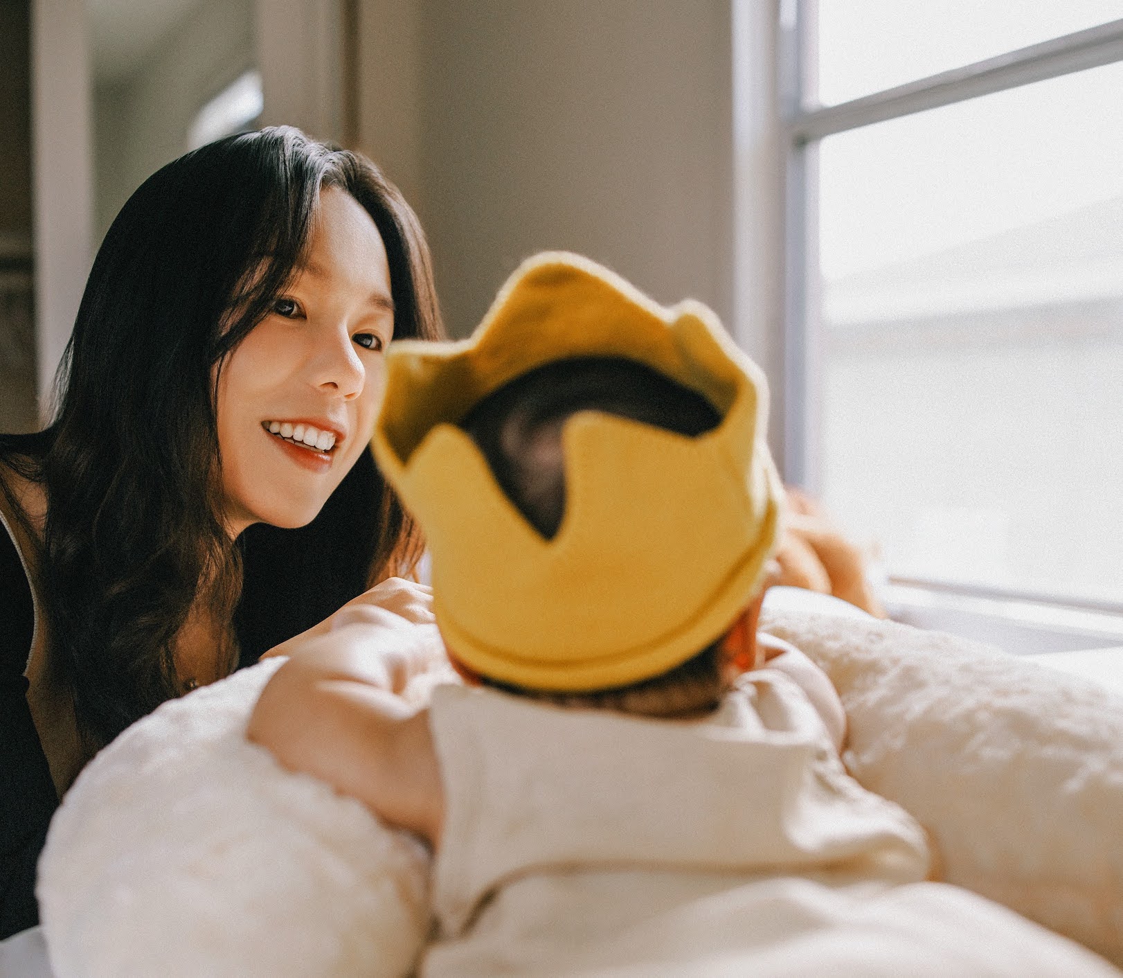 Bay Area family documentary photography session - lifestyle family portrait